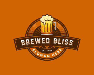 Craft Beer Pub Brewery logo design