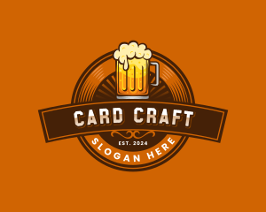 Craft Beer Pub Brewery logo design