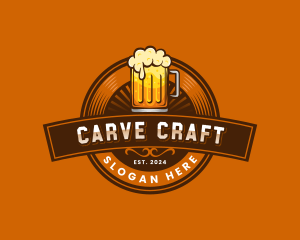 Craft Beer Pub Brewery logo design