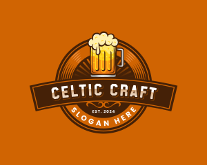 Craft Beer Pub Brewery logo design