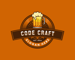 Craft Beer Pub Brewery logo design