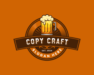 Craft Beer Pub Brewery logo design