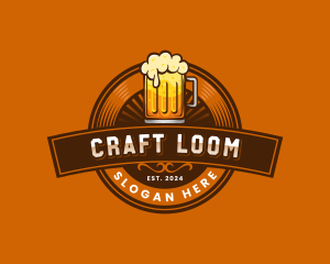 Craft Beer Pub Brewery logo design