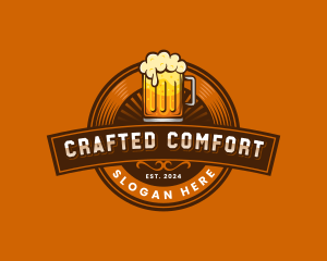 Craft Beer Pub Brewery logo design