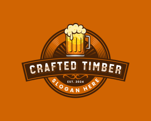 Craft Beer Pub Brewery logo design