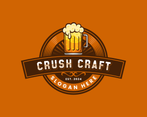 Craft Beer Pub Brewery logo design