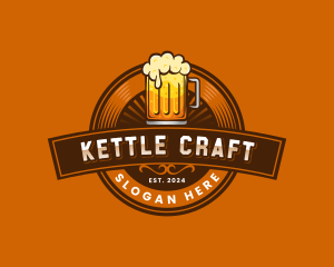 Craft Beer Pub Brewery logo design