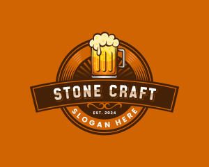 Craft Beer Pub Brewery logo design