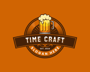 Craft Beer Pub Brewery logo design