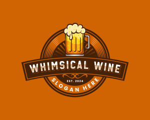 Craft Beer Pub Brewery logo design