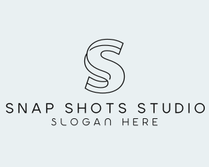 Creative Photography Studio Letter S logo design