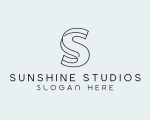 Creative Photography Studio Letter S logo design