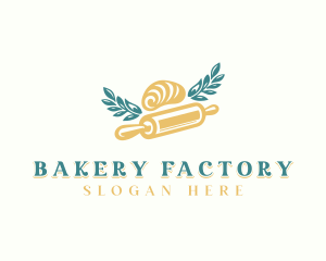 Croissant Bakery logo design