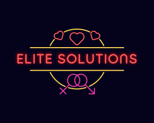 Erotic Neon Sex Shop Logo