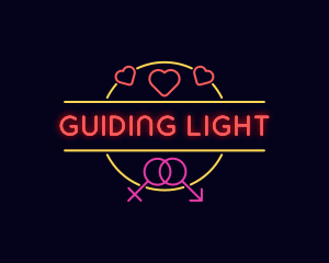 Erotic Neon Sex Shop logo design