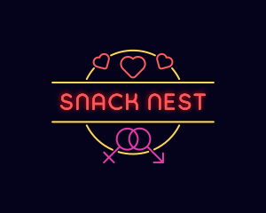 Erotic Neon Sex Shop logo design