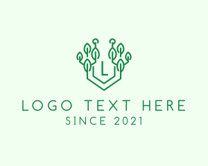 Eco Technology Tree logo