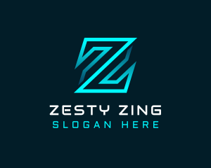 Professional Tech Company Letter Z logo design