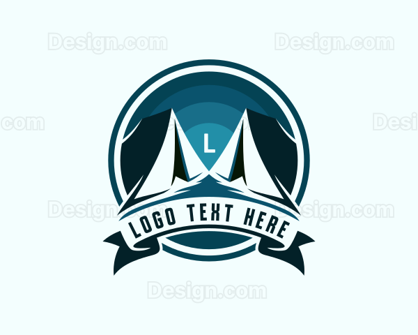 Explorer Camping Tent Logo