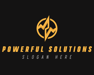 Electrical Power Charge logo design