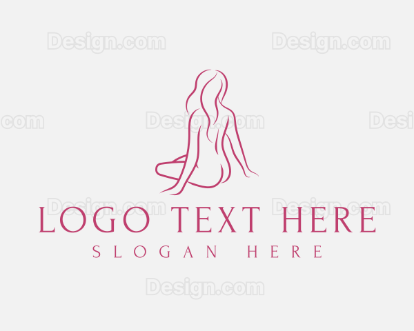 Sexy Model Woman Logo