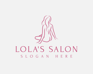 Sexy Model Woman logo design