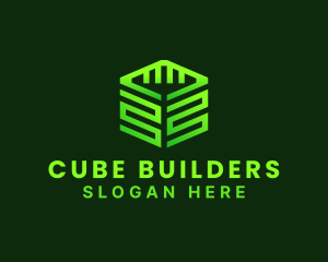 Cube Plant Agriculture logo design