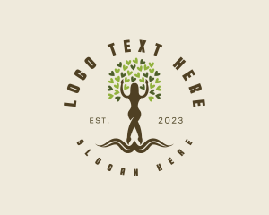 Wellness Tree Woman logo