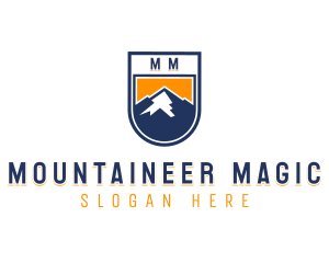 Mountain Hike Adventure logo design