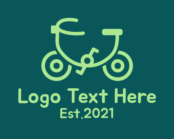 Pedal logo example 4