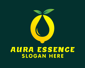 Lemon Citrus Essence  logo design