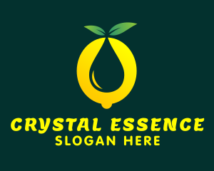 Lemon Citrus Essence  logo design
