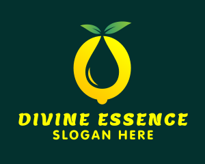 Lemon Citrus Essence  logo design