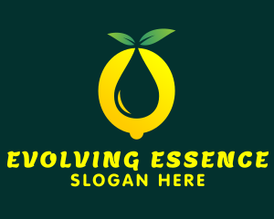 Lemon Citrus Essence  logo design