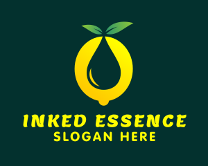 Lemon Citrus Essence  logo design