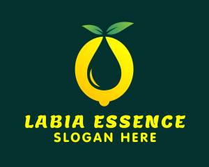 Lemon Citrus Essence  logo design