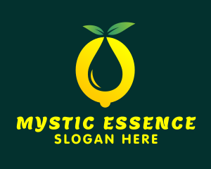 Lemon Citrus Essence  logo design