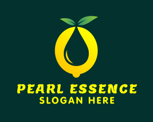 Lemon Citrus Essence  logo design