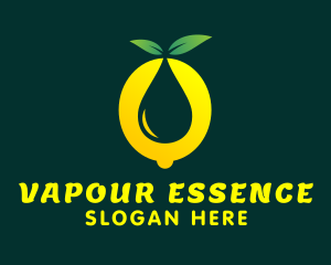 Lemon Citrus Essence  logo design