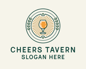 Beer Pub Wreath logo