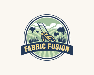 Garden Grass Lawn logo design