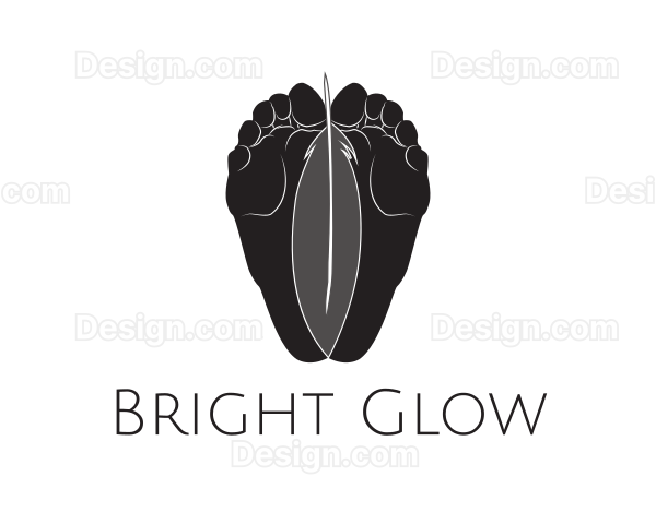 Feet Feather Reflexology Logo