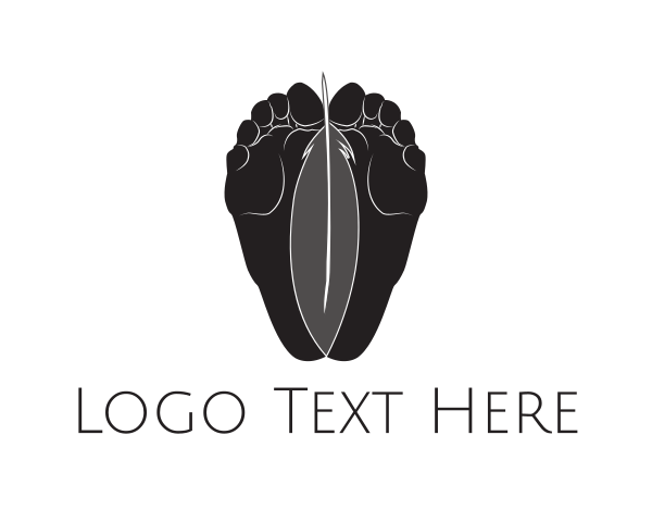Foot logo example 4
