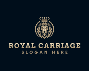 Royal Crown Lion logo design