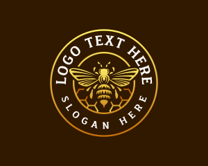 Honey Bee Insect logo