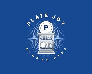 Dishwasher Appliance Plate logo
