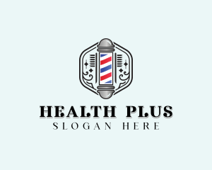 Comb Stylist Barber Logo