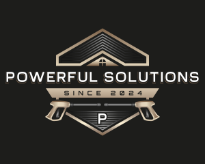 Power Wash Roof Restoration logo design