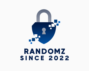 Pixel Protection Padlock logo