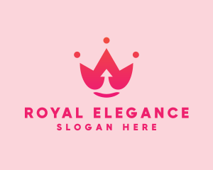 Royal Lotus Crown logo design